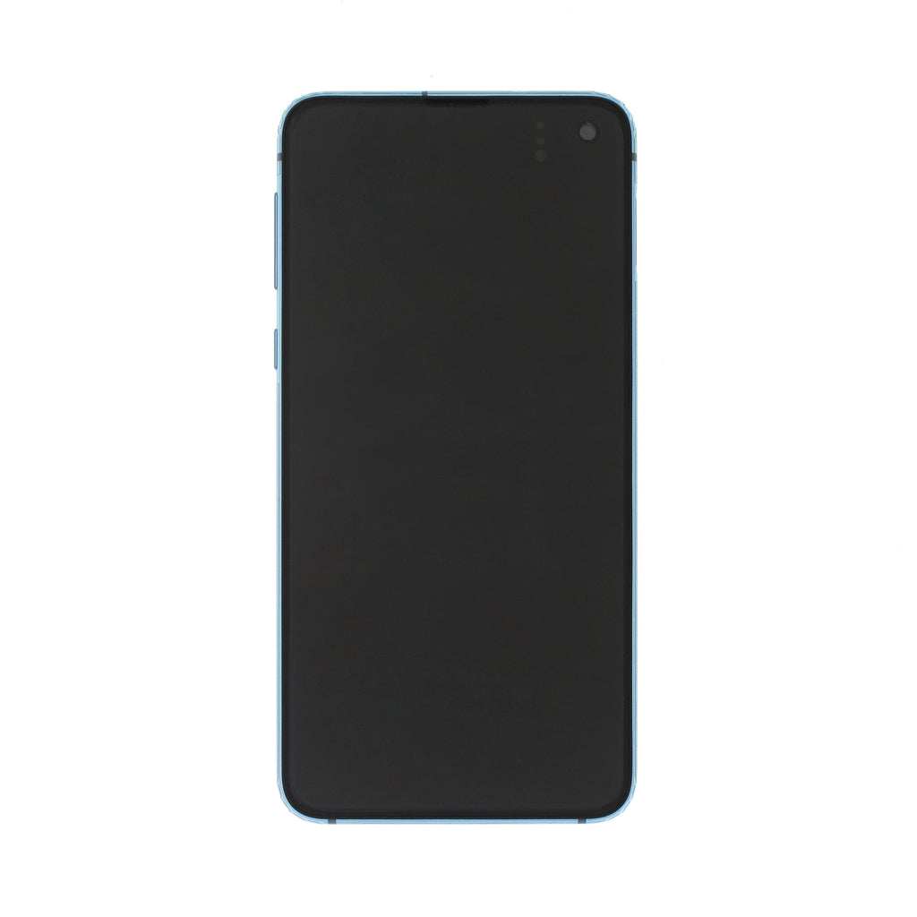 Samsung Galaxy S10e (SM-G970F) Complete LCD with Frame in Bl