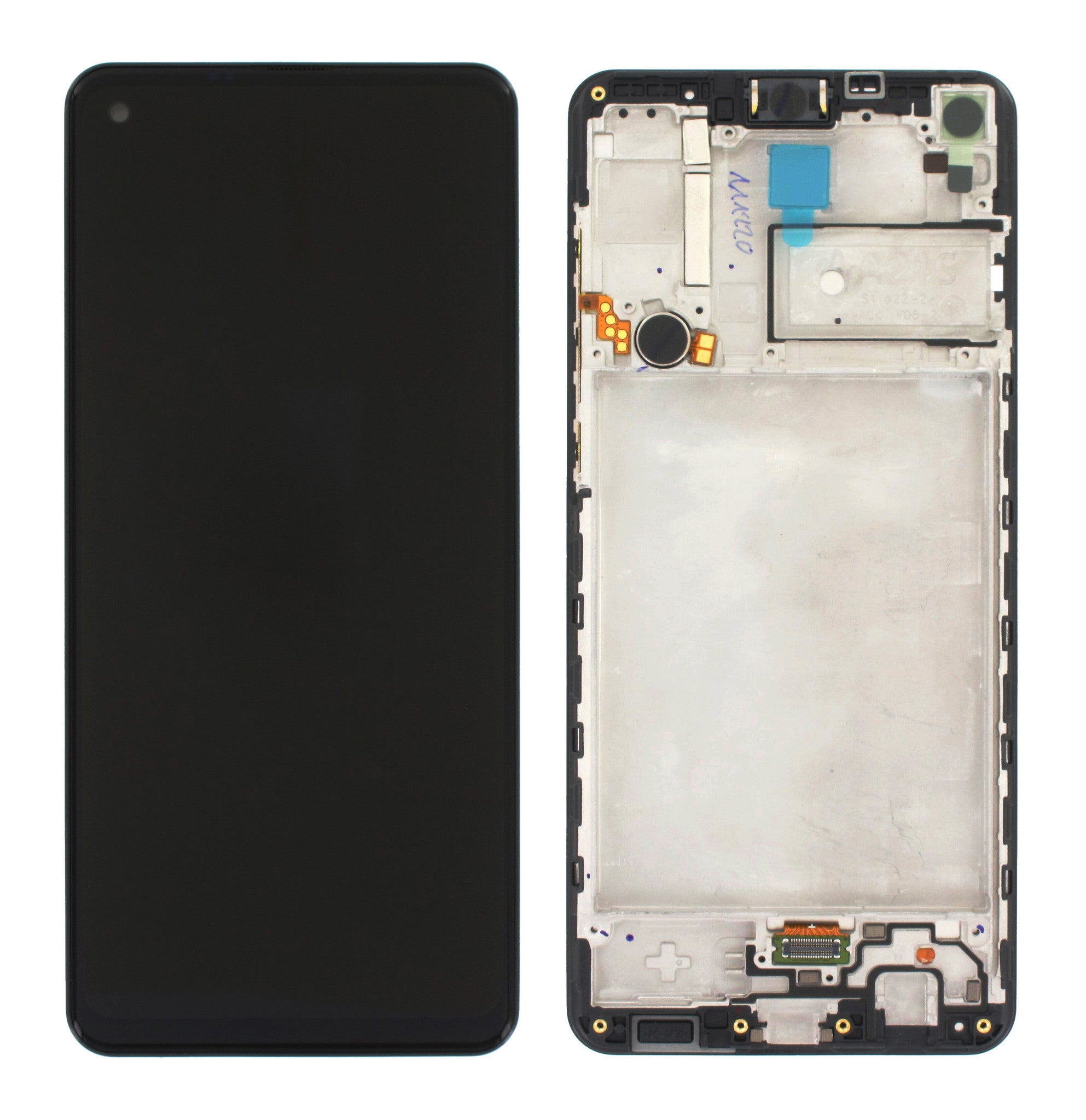 Samsung Galaxy A21s (SM-A217F) Complete LCD with Frame in Bl — GH82-22988A
