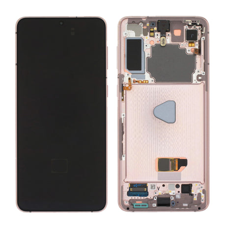 Samsung Galaxy S21 PLUS (SM-G996B) Complete LCD with Frame in Violet — Service Pack (SVC) [GH82-27267B]
