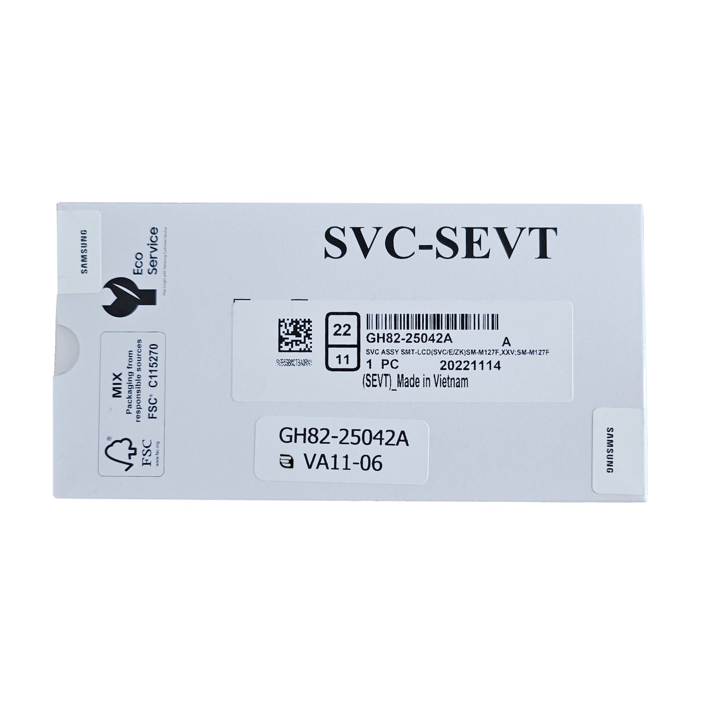 Samsung Galaxy M12s UK (SM-M127F) Complete LCD with Frame in - GH82-25042A