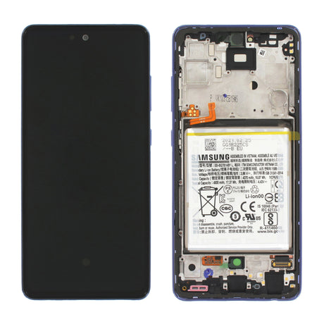Samsung Galaxy A52 KIT (SM-A526B) Complete LCD with Frame in Violet — Service Pack (SVC) [GH82-25230C]