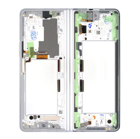Samsung Galaxy FOLD 3 MAIN (SM-F926) Complete LCD with Frame in Silver — Service Pack (SVC) [GH82-26283C]