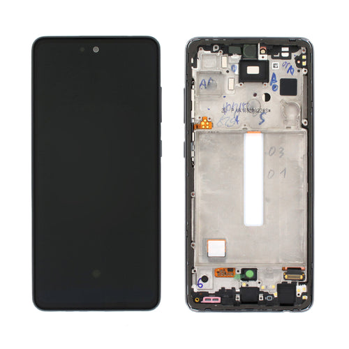 Samsung Galaxy A52s (SM-A528B) Complete LCD with Frame in Bl — GH82-26861A