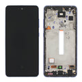 Samsung Galaxy A52s (SM-A528B) Complete LCD with Frame in Vi — GH82-26861C