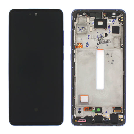 Samsung Galaxy A52s (SM-A528B) Complete LCD with Frame in Violet — Service Pack (SVC) [GH82-26863C]
