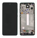 Samsung Galaxy A52s (SM-A528B) Complete LCD with Frame in Gr — GH82-26861E