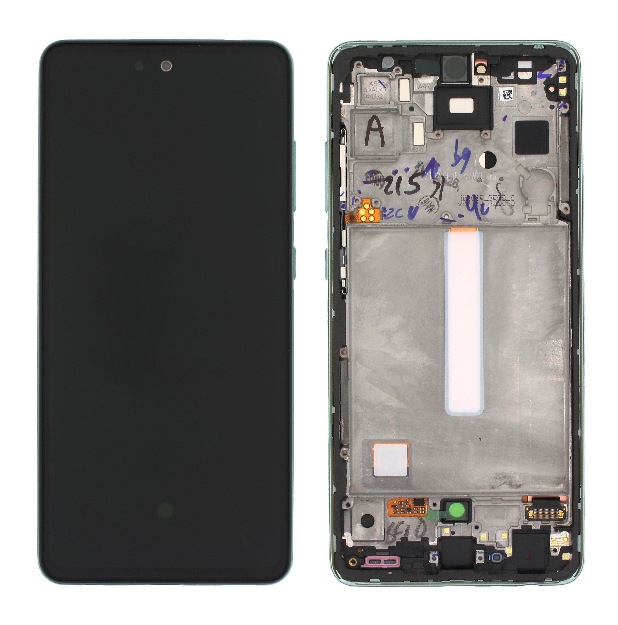 Samsung Galaxy A52s (SM-A528B) Complete LCD with Frame in Gr — GH82-26861E