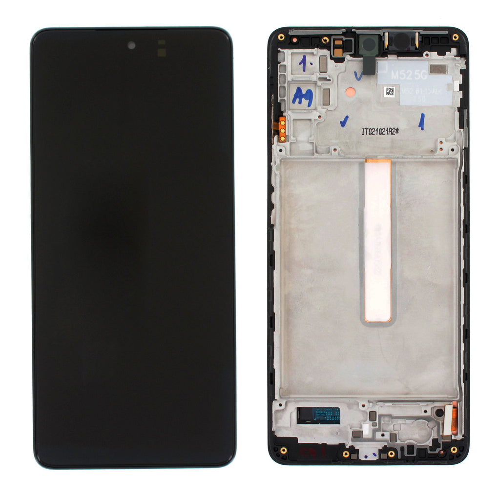 Samsung Galaxy M52s UK (SM-M526B) Complete LCD with Frame in - GH82-27091A