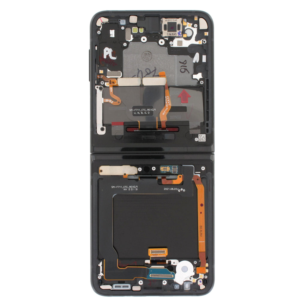 Samsung Galaxy FLIP 3 MAIN (SM-F711) Complete LCD with Frame - GH82-27243A