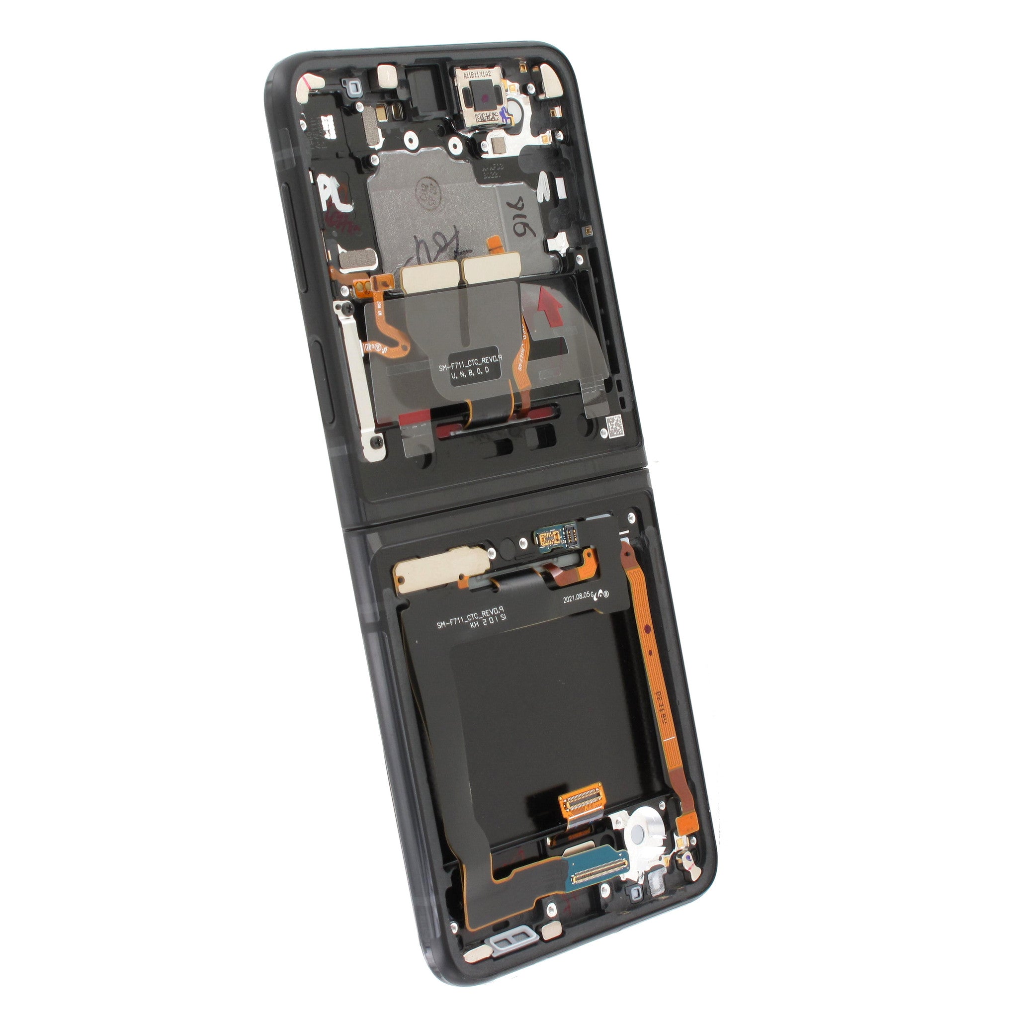 Samsung Galaxy FLIP 3 MAIN (SM-F711) Complete LCD with Frame - GH82-27243A