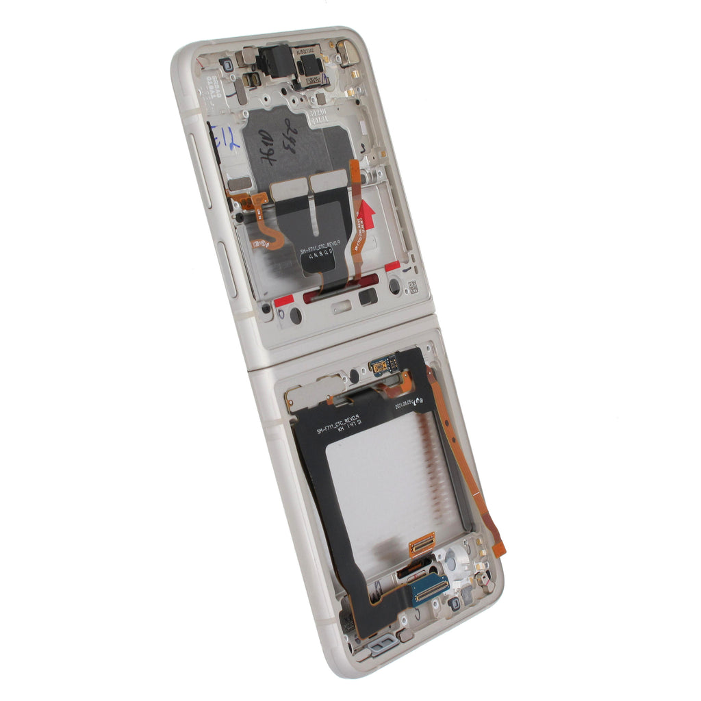 Samsung Galaxy FLIP 3 MAIN (SM-F711) Complete LCD with Frame - GH82-27243B