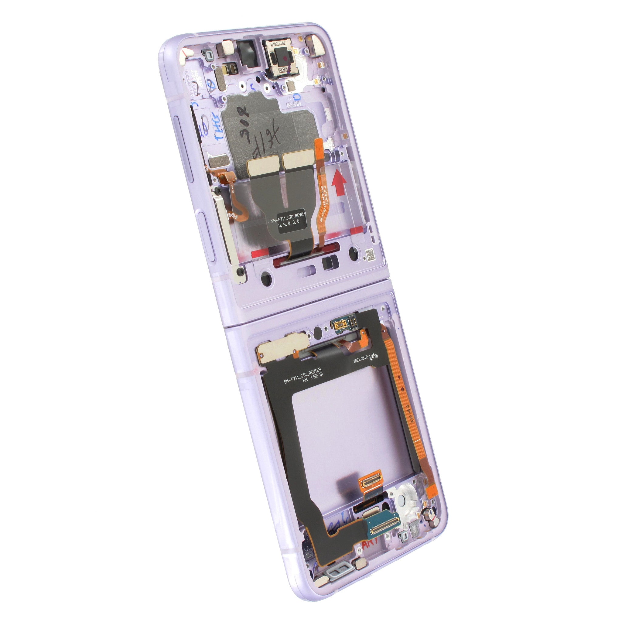Samsung Galaxy FLIP 3 MAIN (SM-F711) Complete LCD with Frame - GH82-27243D
