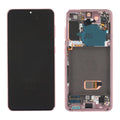 Samsung Galaxy S21 (SM-G991B) Complete LCD with Frame in Pin - GH82-27256D