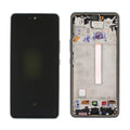Samsung Galaxy A53 (SM-A536B) Complete LCD with Frame in Bla — GH82-28024A