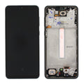 Samsung Galaxy A33 (SM-A336B) Complete LCD with Frame in Bla — GH82-28143A