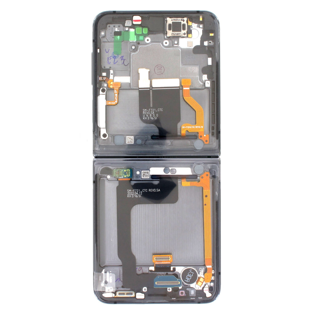 Samsung Galaxy FLIP 4 MAIN (SM-F721) Complete LCD with Frame - GH82-30239A