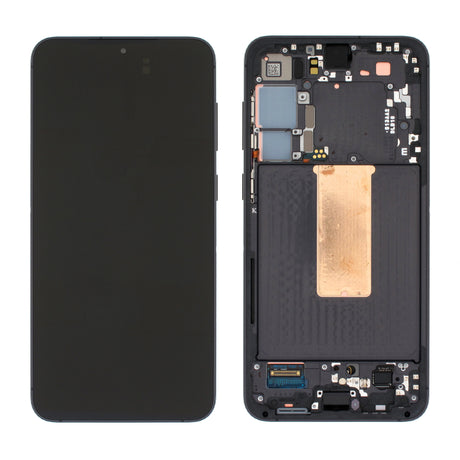 Samsung Galaxy S23 PLUS (SM-S916B) Complete LCD with Frame in Black — Genuine PreAssembled (GPA) [GH82-30477A]