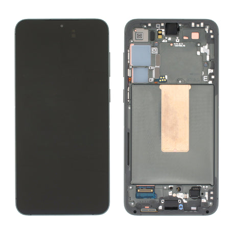 Samsung Galaxy S23 PLUS (SM-S916B) Complete LCD with Frame in Green — Genuine PreAssembled (GPA) [GH82-30477C]