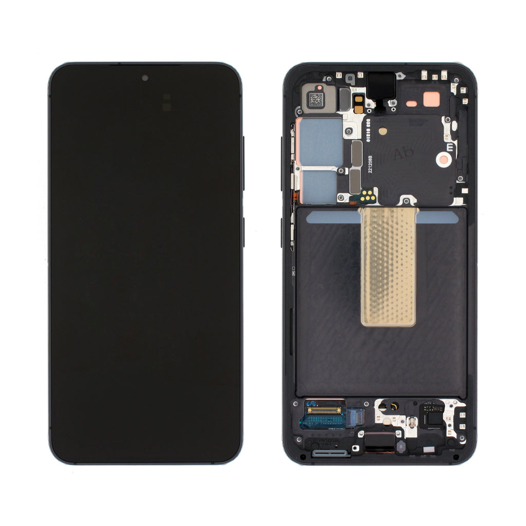 Samsung Galaxy S23 (SM-S911B) Complete LCD with Frame in Bla - GH82-30480A