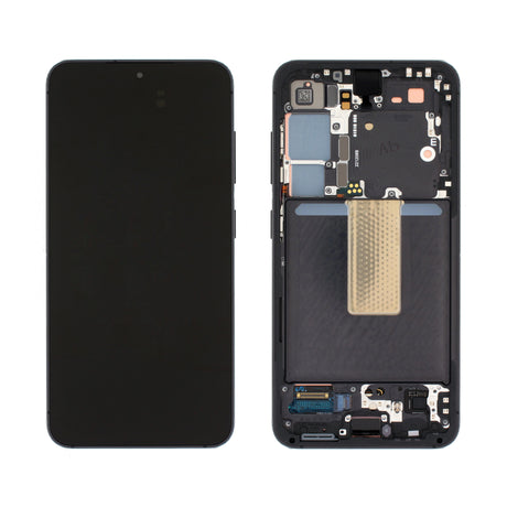 Samsung Galaxy S23 (SM-S911B) Complete LCD with Frame in Black — Genuine PreAssembled (GPA) [GH82-30481A]