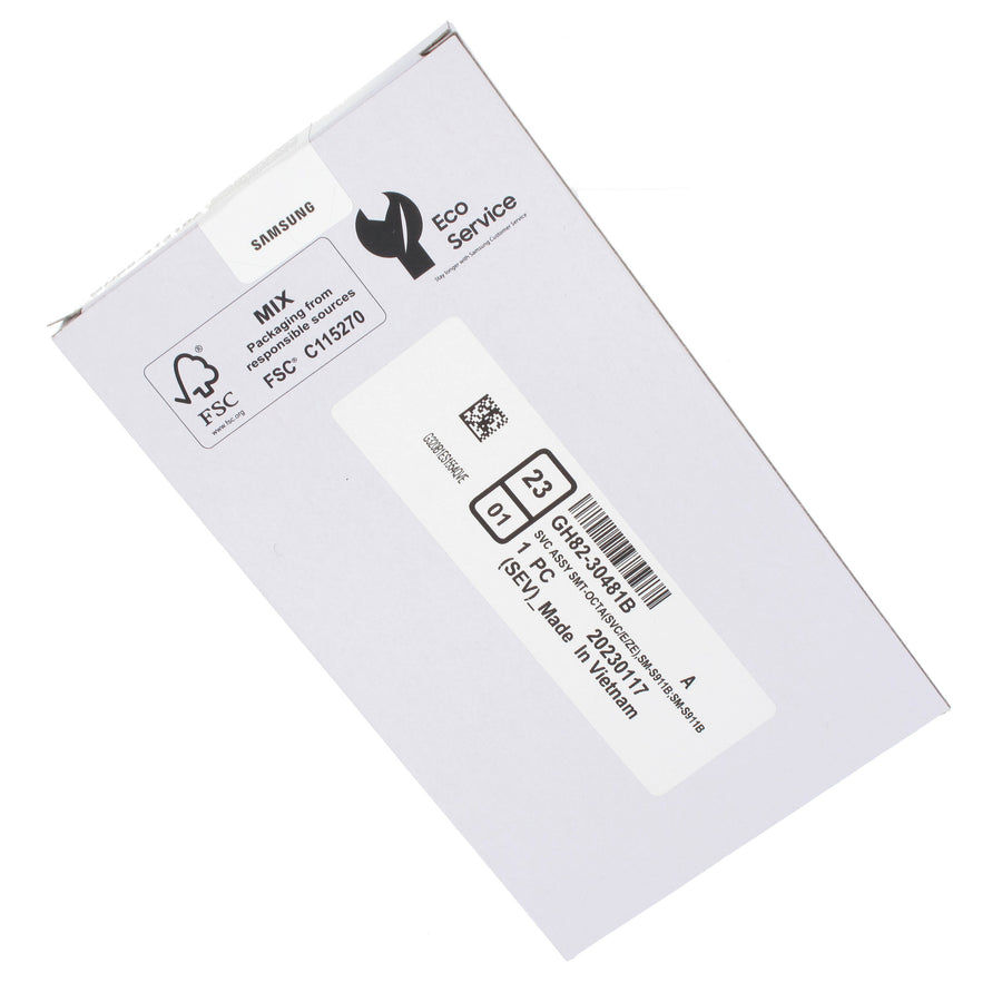 Samsung Galaxy S23 (SM-S911B) Complete LCD with Frame in Beige — Genuine PreAssembled (GPA) [GH82-30481B]