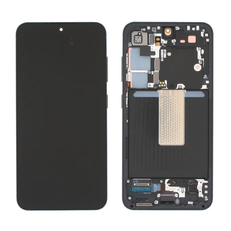 Samsung Galaxy S23 (SM-S911B) Complete LCD with Frame in Gray — Genuine PreAssembled (GPA) [GH82-30481E]