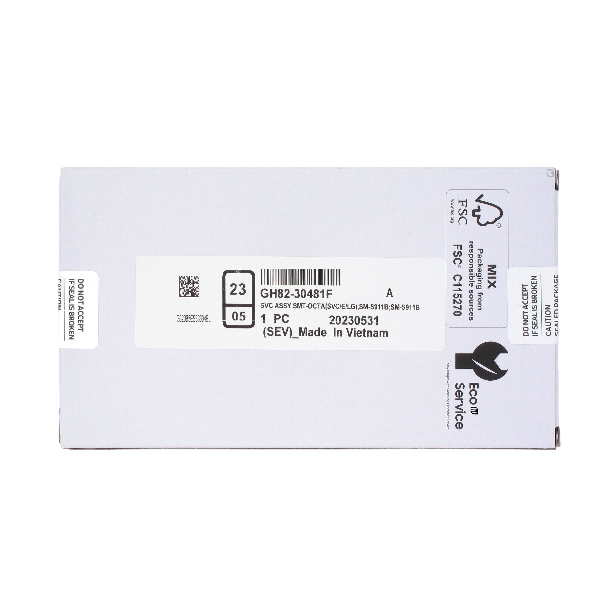 Samsung Galaxy S23 (SM-S911B) Complete LCD with Fr angle 2