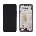 Samsung Galaxy A34 (SM-A346B) Complete LCD with Frame in Bla — GH82-31200A