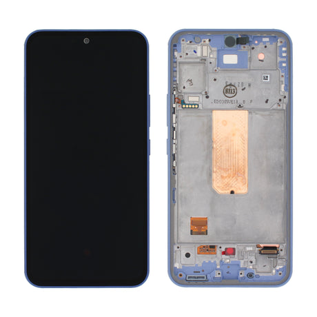 Samsung Galaxy A54 (SM-A546B) Complete LCD with Frame in Violet — Service Pack (SVC) [GH82-31232D]