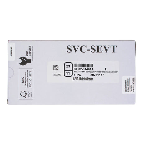 Samsung Galaxy NOTE 20 ULTRA 4G (SM-N985B) Complete LCD with Frame in Black — Service Pack (SVC) [GH82-31461A]