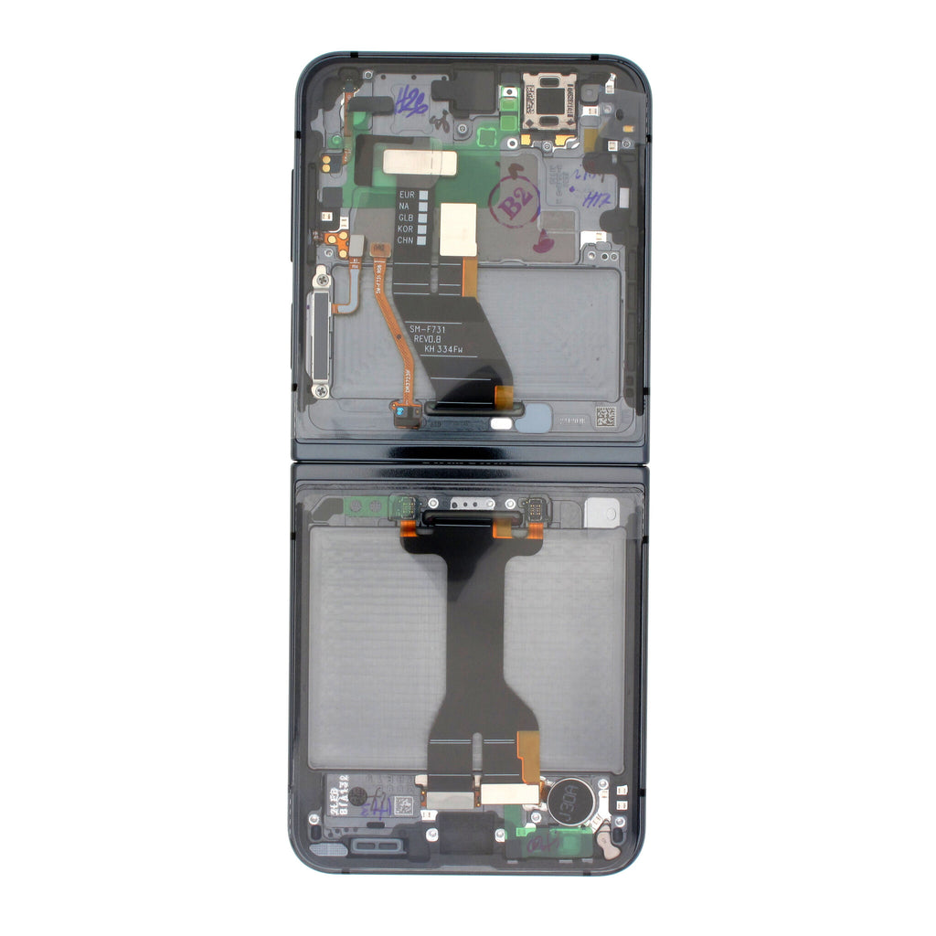 Samsung Galaxy FLIP 5 MAIN (SM-F731) Complete LCD with Frame - GH82-31828A