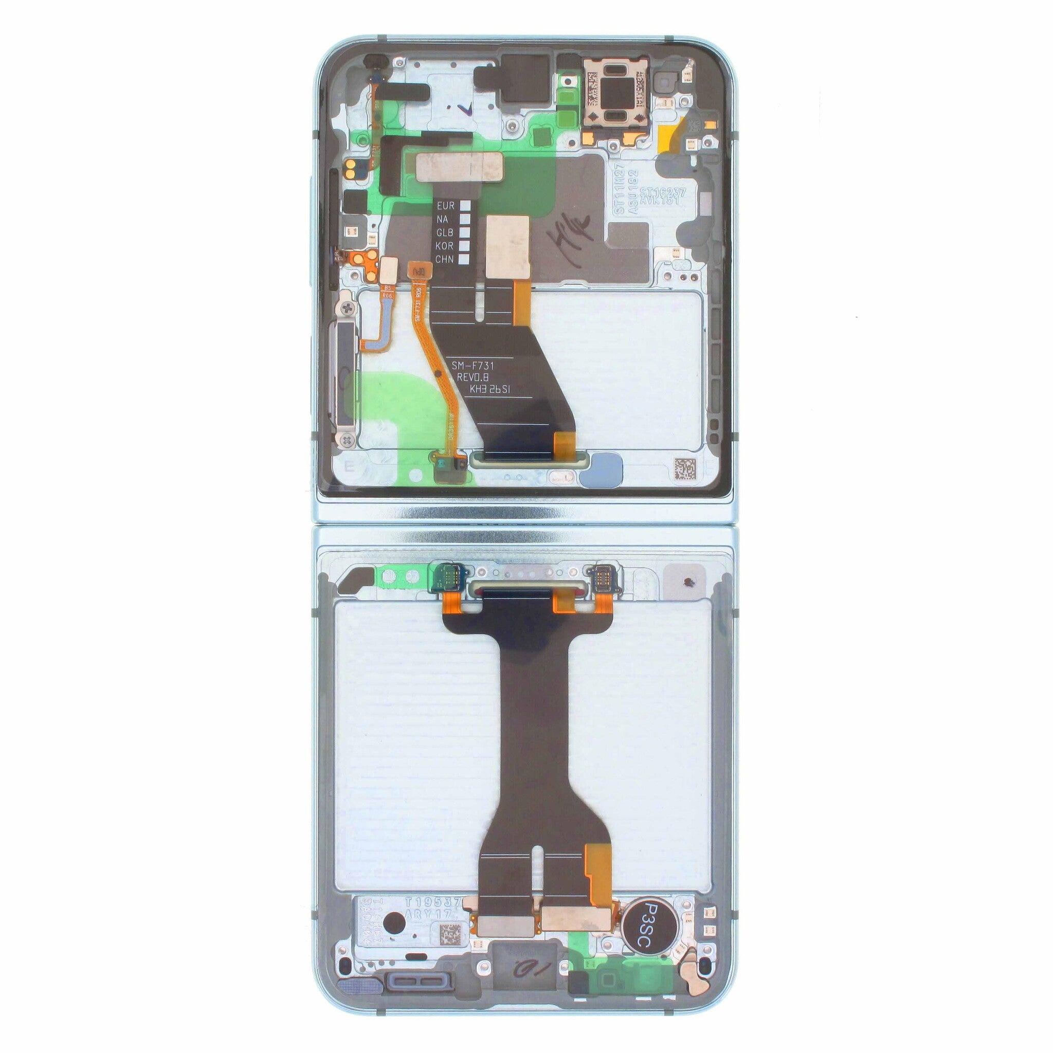 Samsung Galaxy FLIP 5 MAIN (SM-F731) Complete LCD with Frame - GH82-31828D
