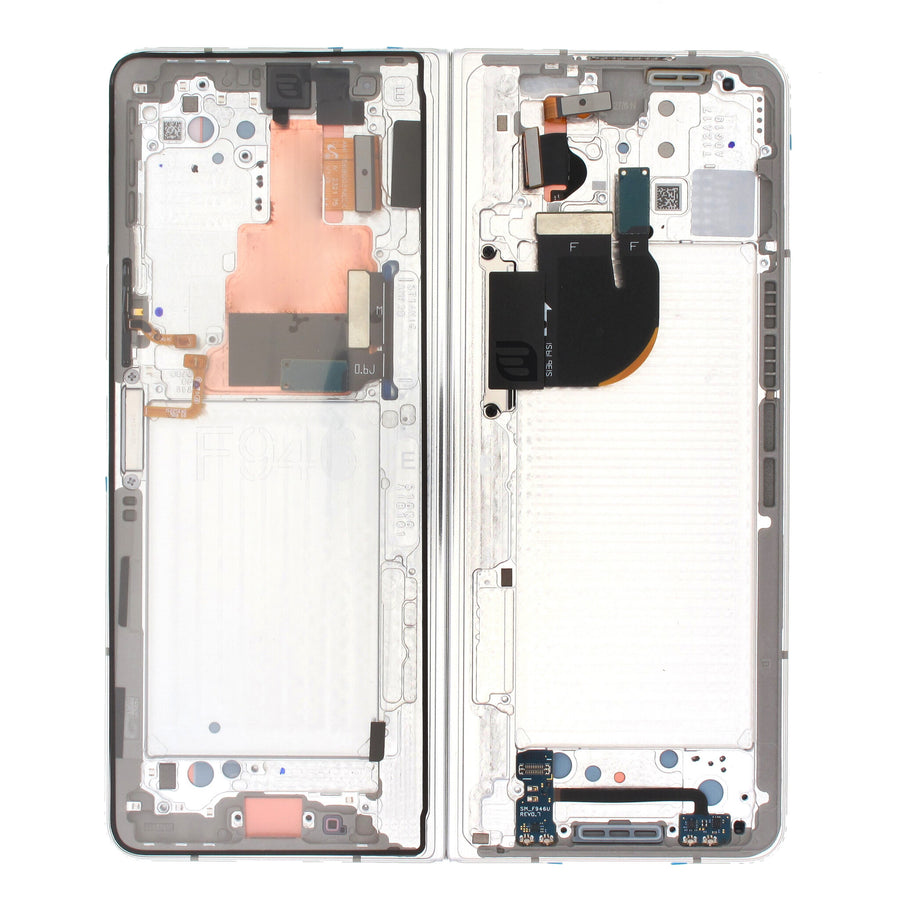 Samsung Galaxy FOLD 5 MAIN (SM-F946) Complete LCD with Frame in Beige — Service Pack (SVC) [GH82-31842B]