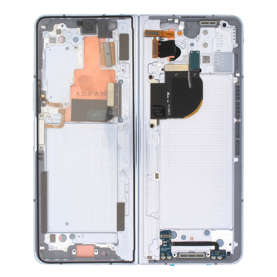 Samsung Galaxy FOLD 5 MAIN (SM-F946) Complete LCD with Frame in L.Blue — Service Pack (SVC) [GH82-31843C]