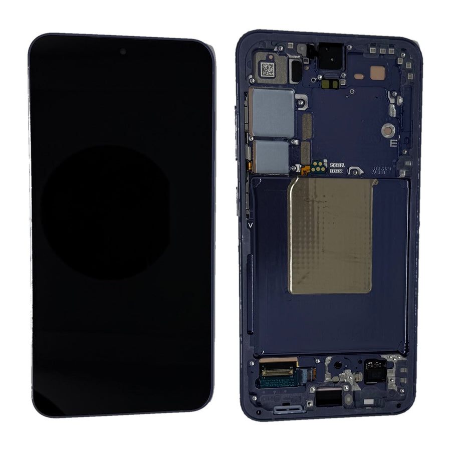 Samsung Galaxy S24 (SM-S921B) Complete LCD with Frame in Violet — Genuine PreAssembled (GPA) [GH82-33289C]
