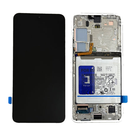 Samsung Galaxy S24 (SM-S921B) Complete LCD with Frame in Yellow — Service Pack (SVC) [GH82-33289D-KIT]