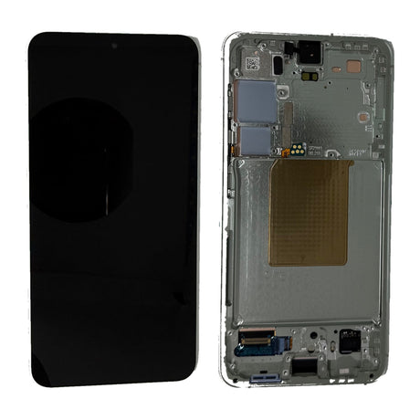 Samsung Galaxy S24 (SM-S921B) Complete LCD with Frame in L.Green — Genuine PreAssembled (GPA) [GH82-33289E]