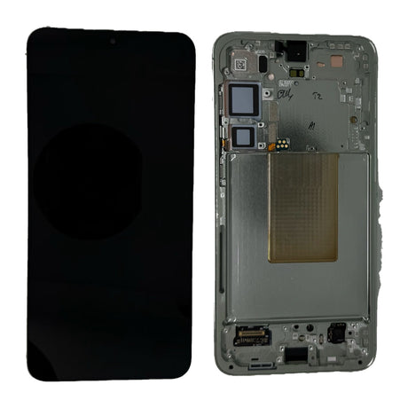 Samsung Galaxy S24 PLUS (SM-S926B) Complete LCD with Frame in L.Green — Genuine PreAssembled (GPA) [GH82-33412E]