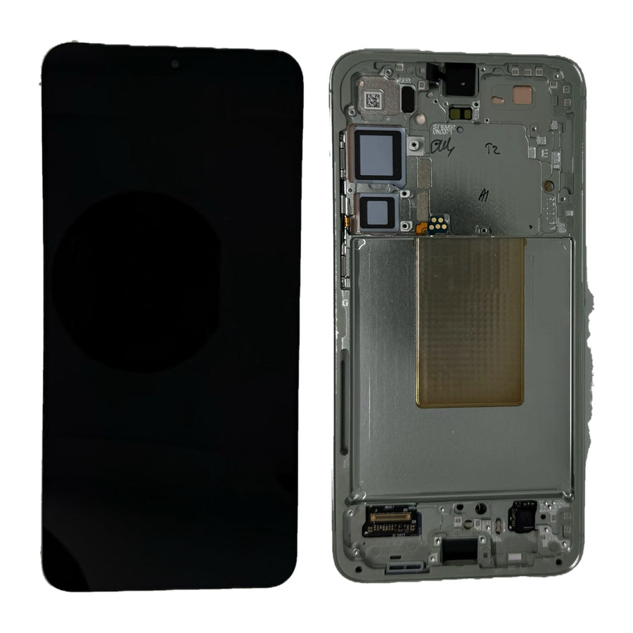 Samsung Galaxy S24 PLUS (SM-S926B) Complete LCD with Frame in L.Green — Genuine PreAssembled (GPA) [GH82-33412E]