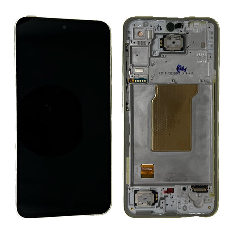 Samsung Galaxy A35 (SM-A356B) Complete LCD with Frame in Yellow — PreAssembled (PA) [GH82-34221D]