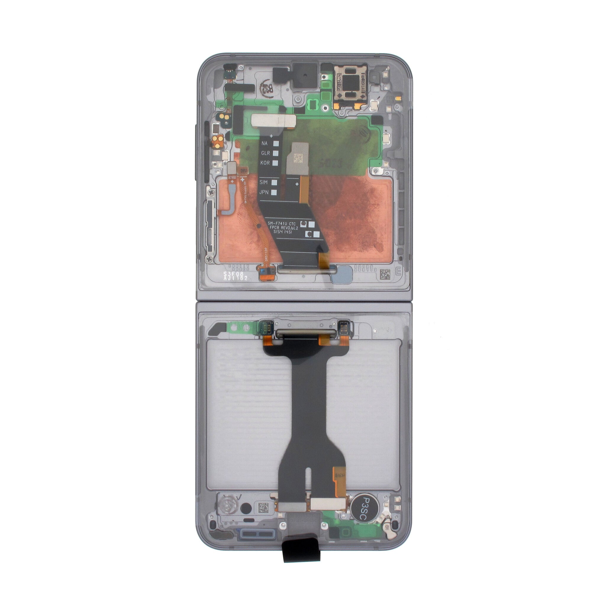 Samsung Galaxy FLIP 6 MAIN (SM-F741B) Complete LCD with Fram