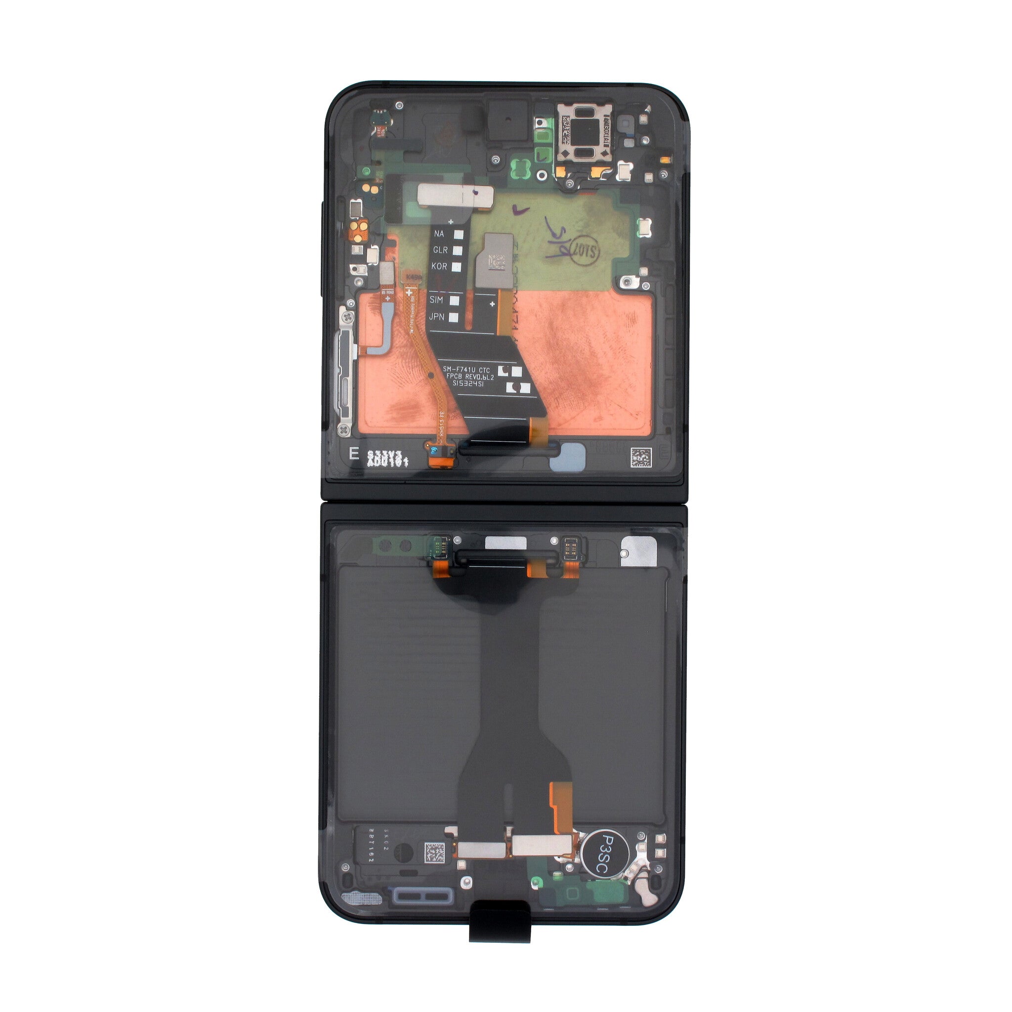 Samsung Galaxy FLIP 6 MAIN (SM-F741B) Complete LCD with Fram