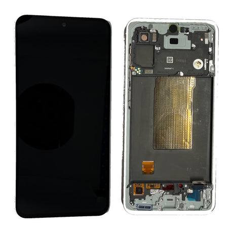 Samsung Galaxy A56 (SM-A566B) Complete LCD with Frame in Green — Genuine PreAssembled (GPA) [GH82-36829C]
