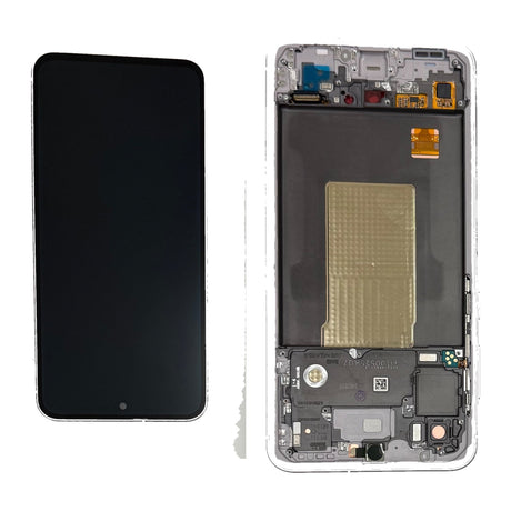Samsung Galaxy A56 (SM-A566B) Complete LCD with Frame in Pink — Service Pack (SVC) [GH82-36829D-SVC]