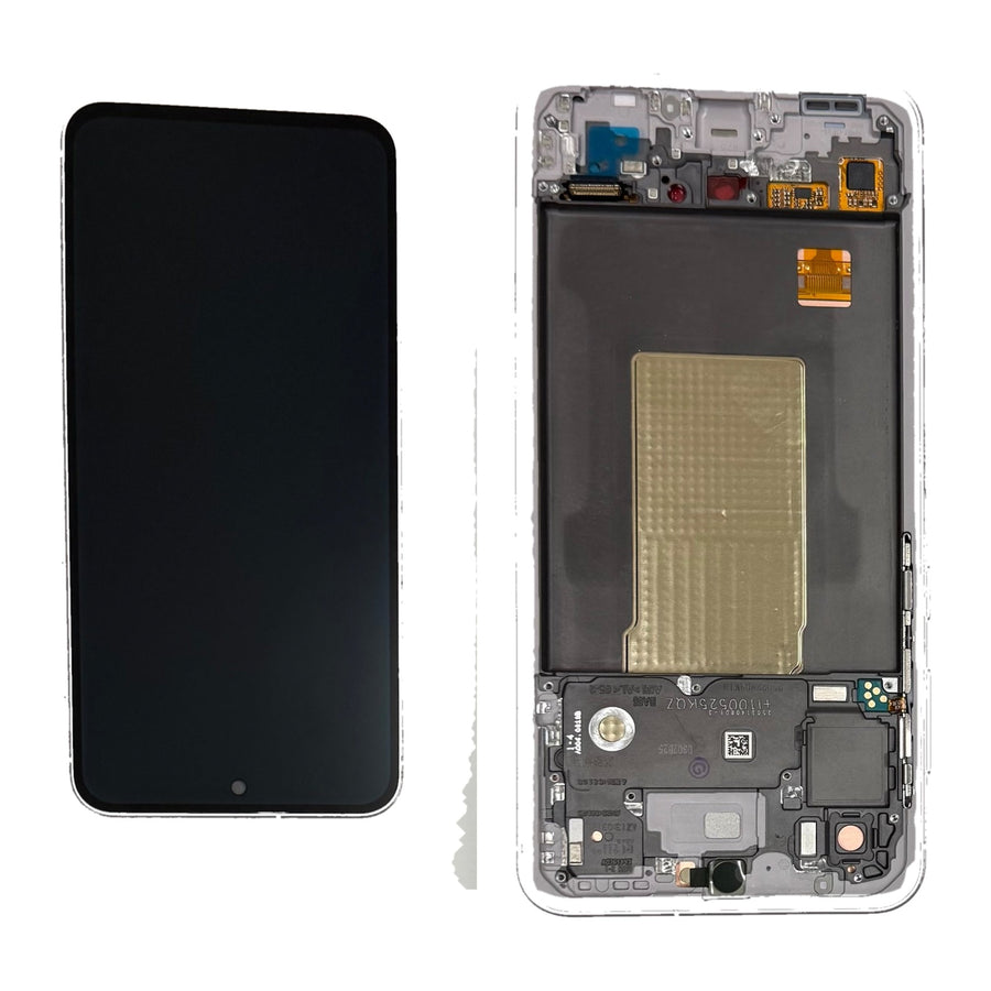 Samsung Galaxy A56 (SM-A566B) Complete LCD with Frame in Pink — Service Pack (SVC) [GH82-36829D-SVC]