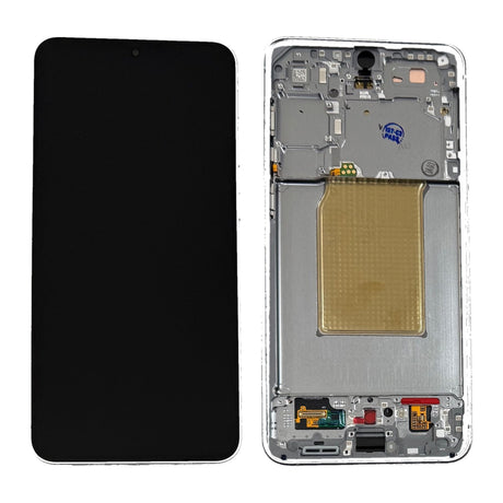 Samsung Galaxy S25 FE (SM-S731B) Complete LCD with Frame in Black — Genuine PreAssembled (GPA) [GH82-38431A]