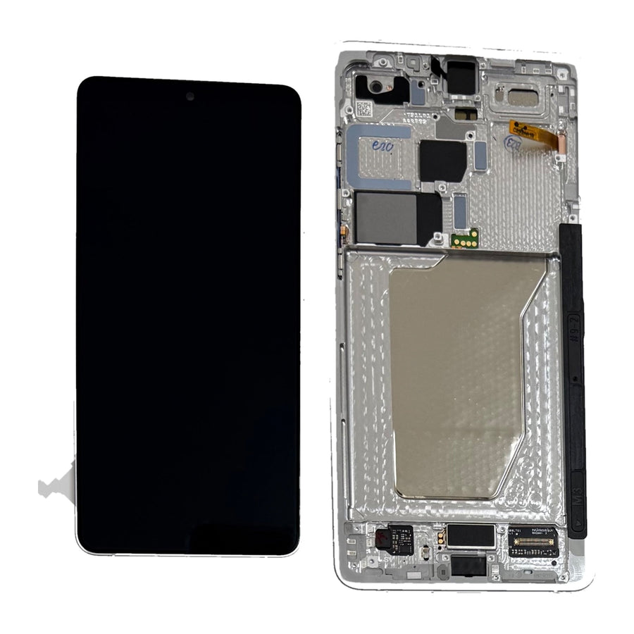 Samsung Galaxy S26 ULTRA (SM-S948B) Complete LCD with Frame in White — Genuine PreAssembled (GPA) [GH82-38877D]