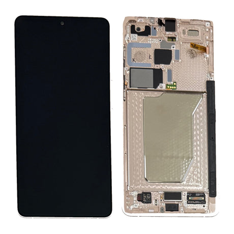 Samsung Galaxy S26 ULTRA (SM-S948B) Complete LCD with Frame in Gold — Genuine PreAssembled (GPA) [GH82-38877E]