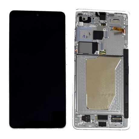 Samsung Galaxy S26 ULTRA (SM-S948B) Complete LCD with Frame in Silver — Genuine PreAssembled (GPA) [GH82-38877F]
