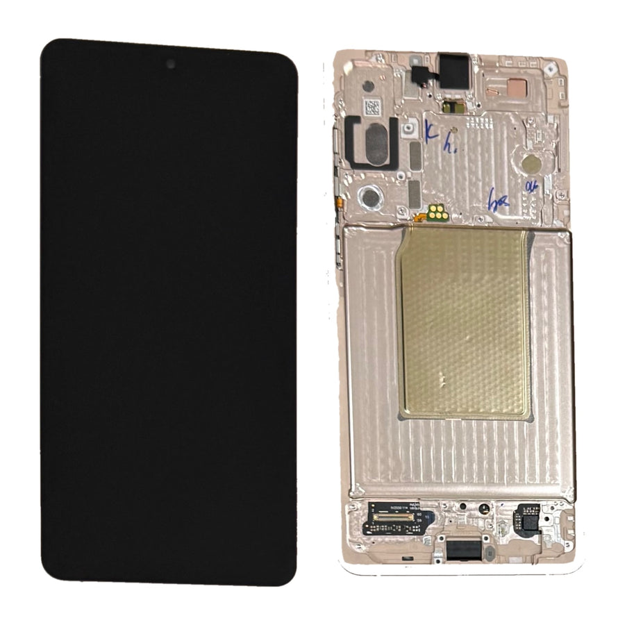 Samsung Galaxy S26 PLUS (SM-S947B) Complete LCD with Frame in Gold — Genuine PreAssembled (GPA) [GH82-39123E]